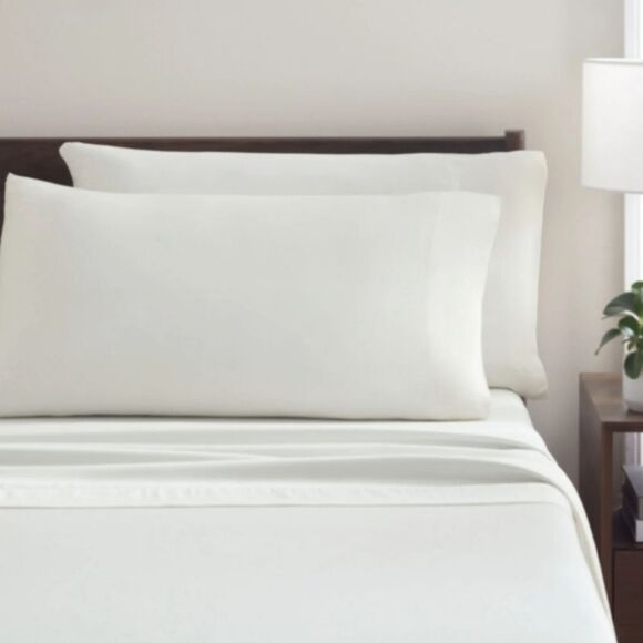 Allswell Soft & Silky Bamboo Sateen King Pillowcase - Picture 1 of 10